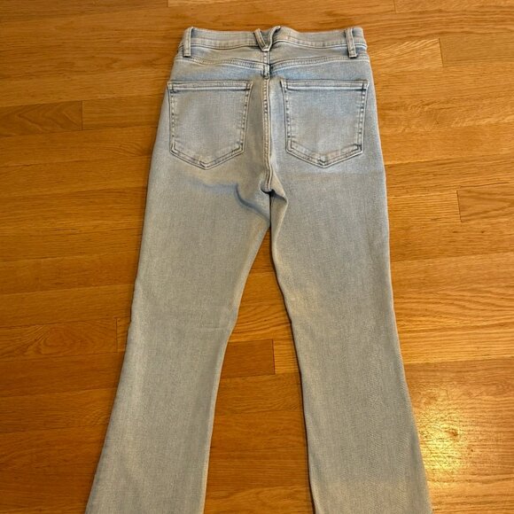 Veronica Beard High Waste Skinny Flare Jeans - Size 26 - Picture 4 of 5